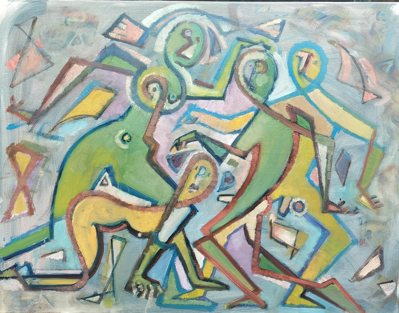 Sex, 90x70cm, oil on canvas