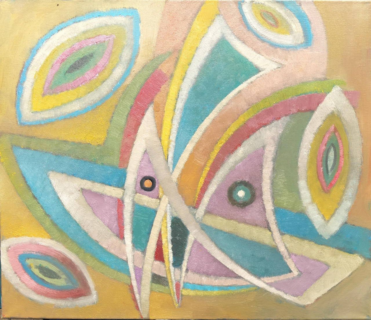 (Test), Devil's Smile, 70x60cm, oil on canvas