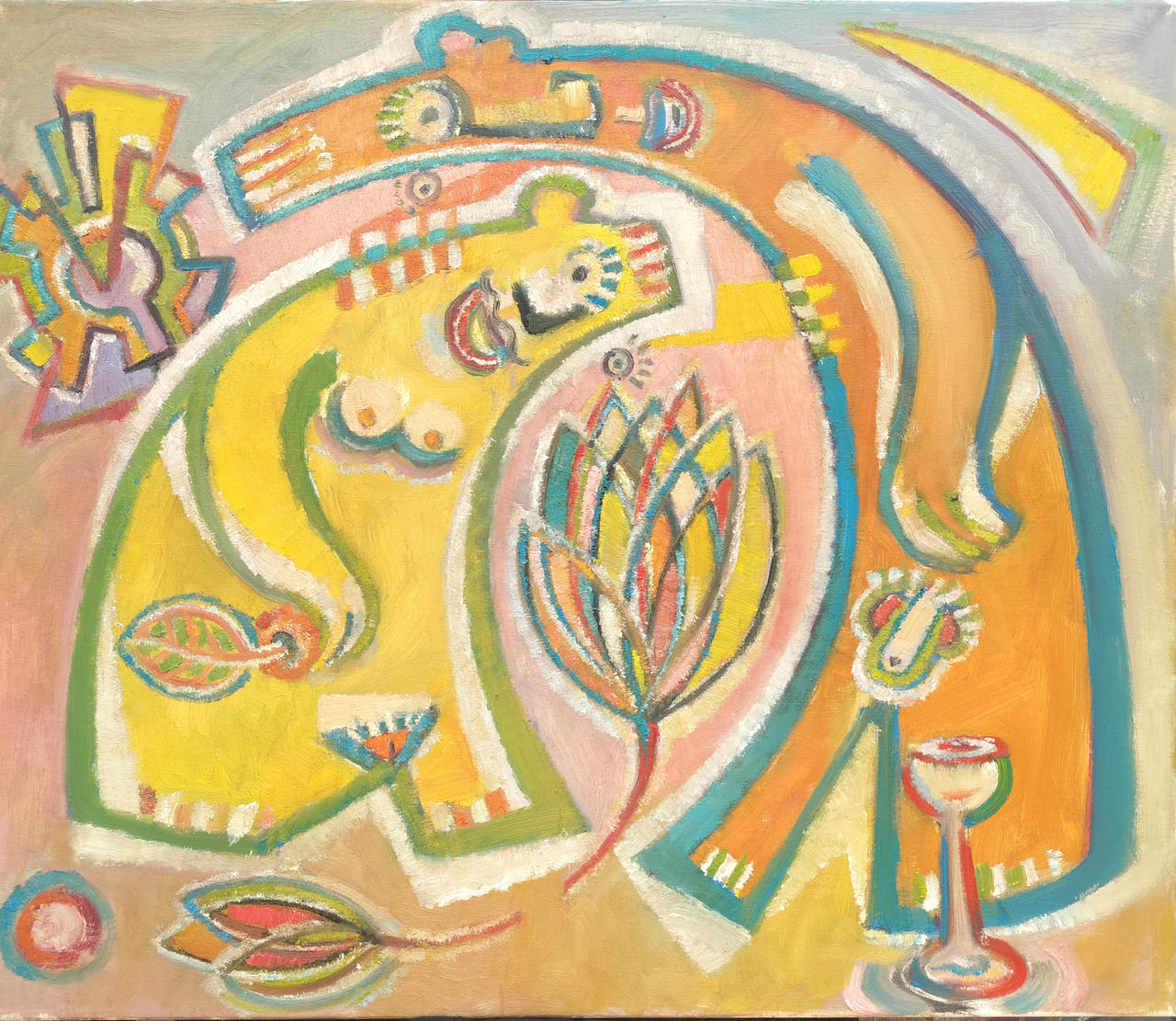 Love, 70x60cm, oil on canvas