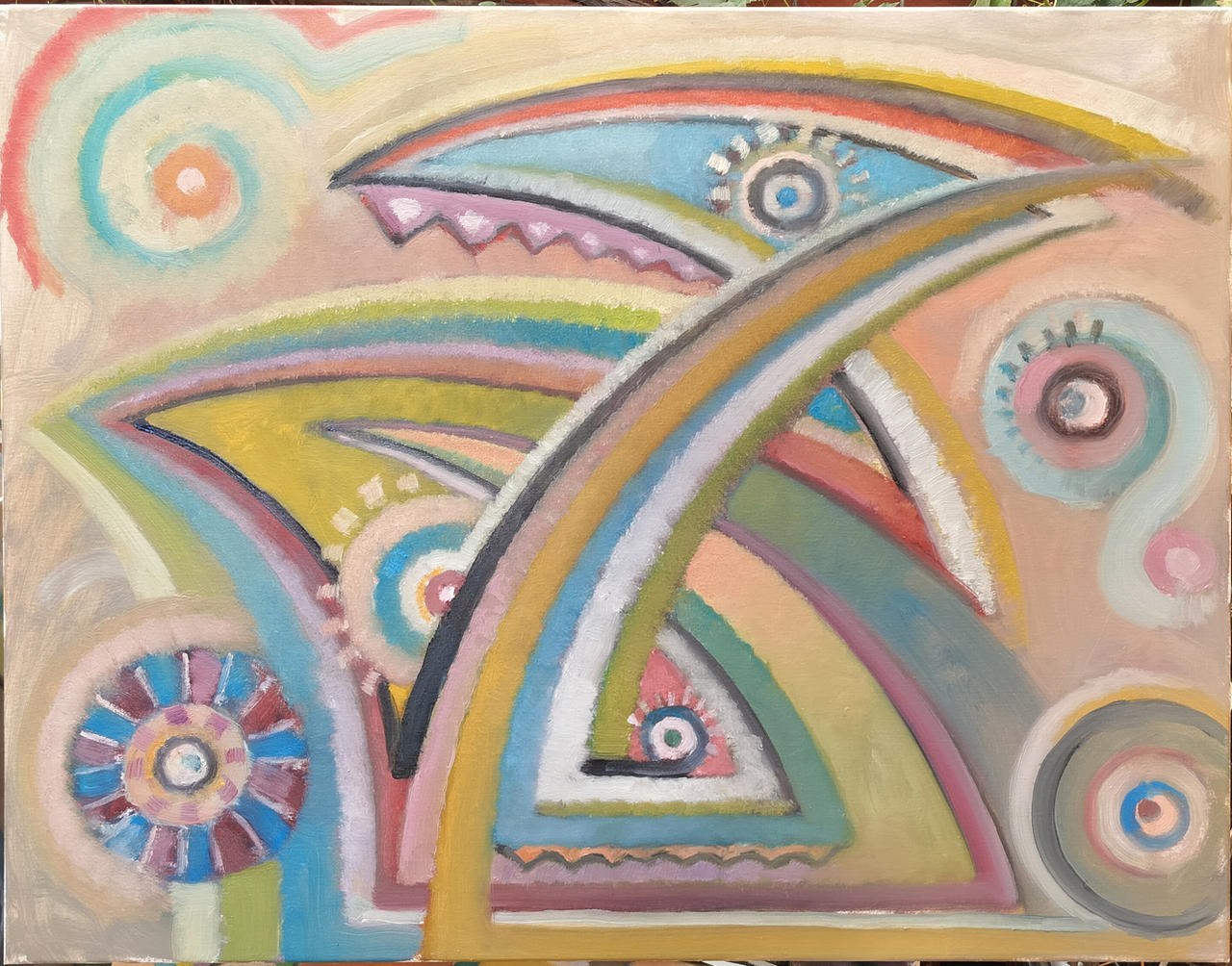Anger, 90x70cm, oil on canvas