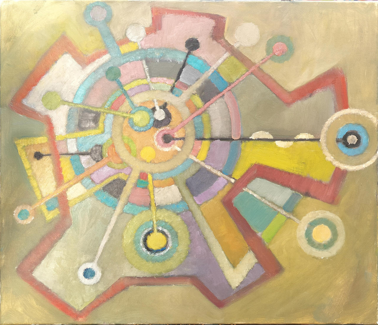 Odessa Girl, 70x60cm, oil on canvas