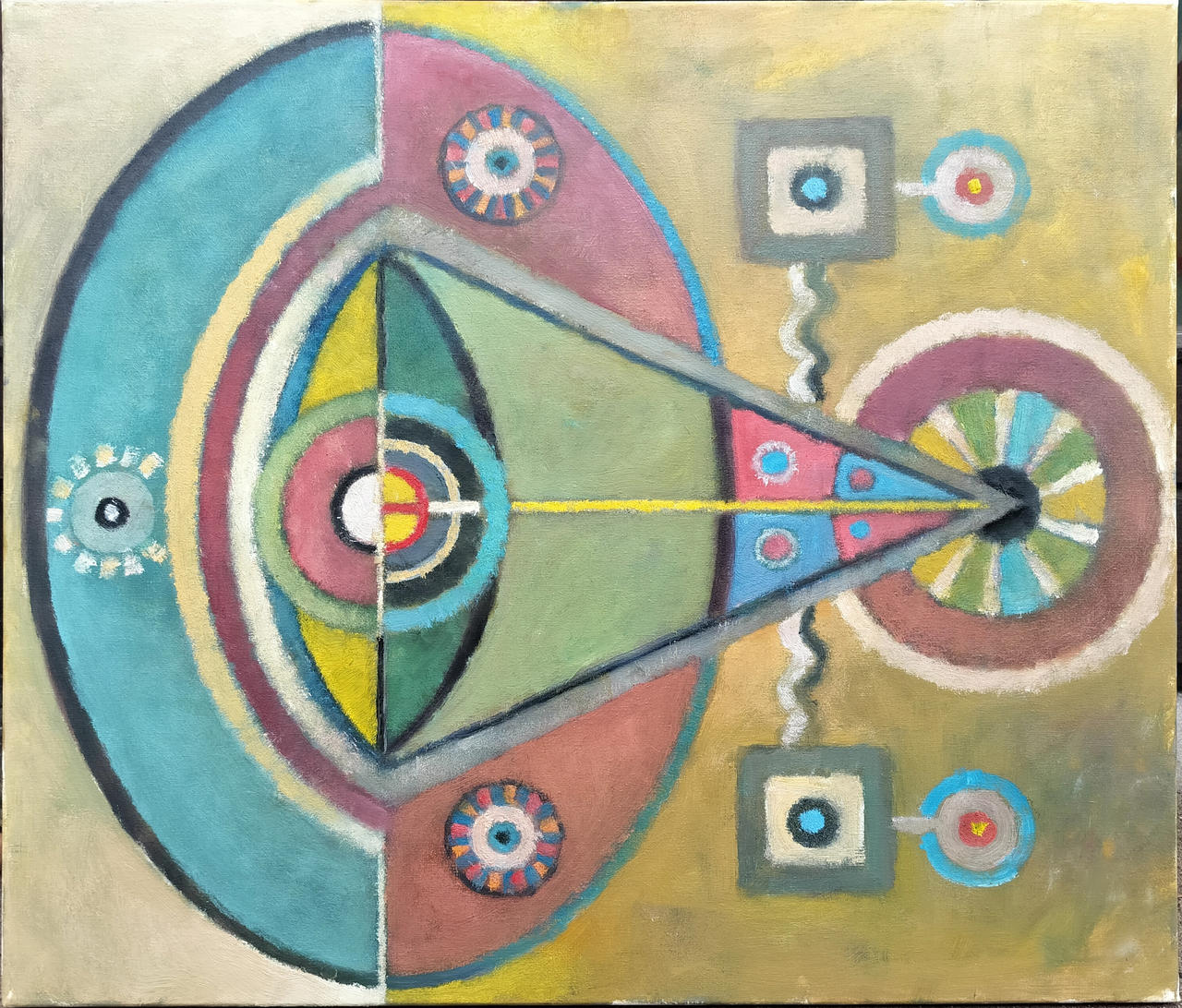 Simple Thought, 80x60cm, oil on canvas