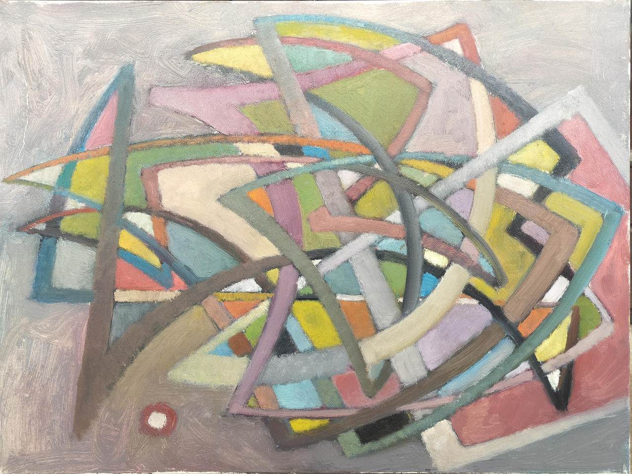 Version one, 80x60cm oil on canvas