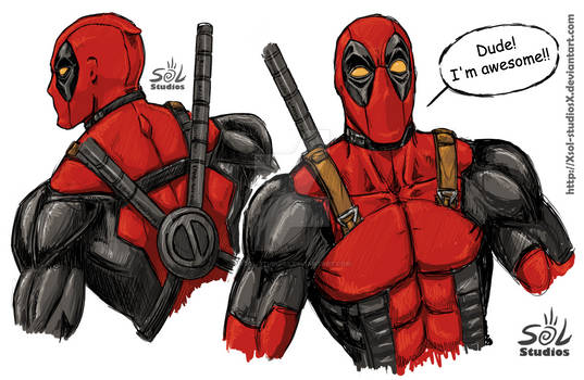 Deadpool sketches