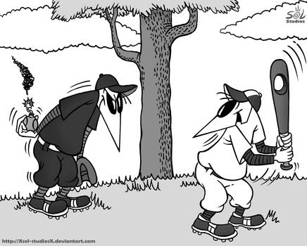 Image result for spy vs. spy baseball