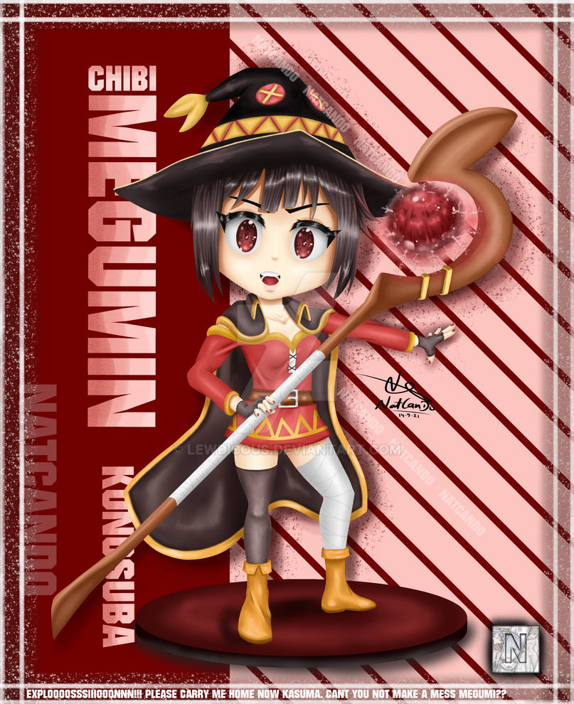 Megumin Chibi R Chibi Megumin - Konosuba by Lewdicous on DeviantArt
