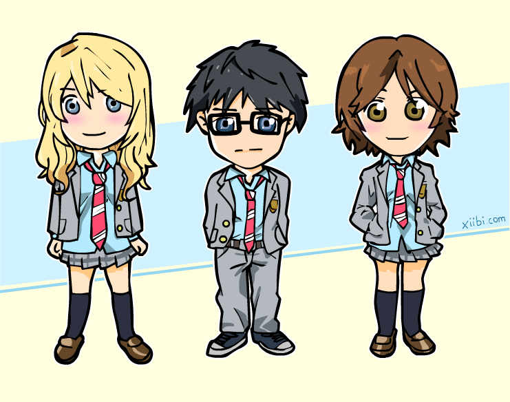 Shigatsu Wa Kimi No Uso Wallpaper by shan-rh on DeviantArt