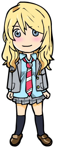 Shigatsu wa Kimi no Uso chibi by xiibi on DeviantArt