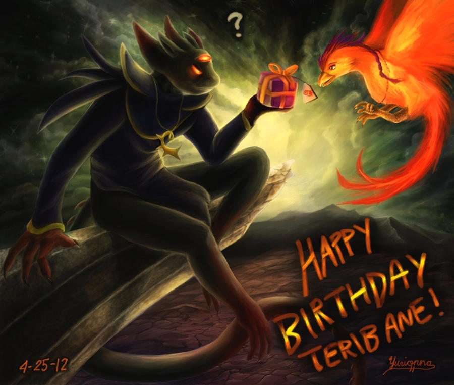 Teribane Birthday Card 2012