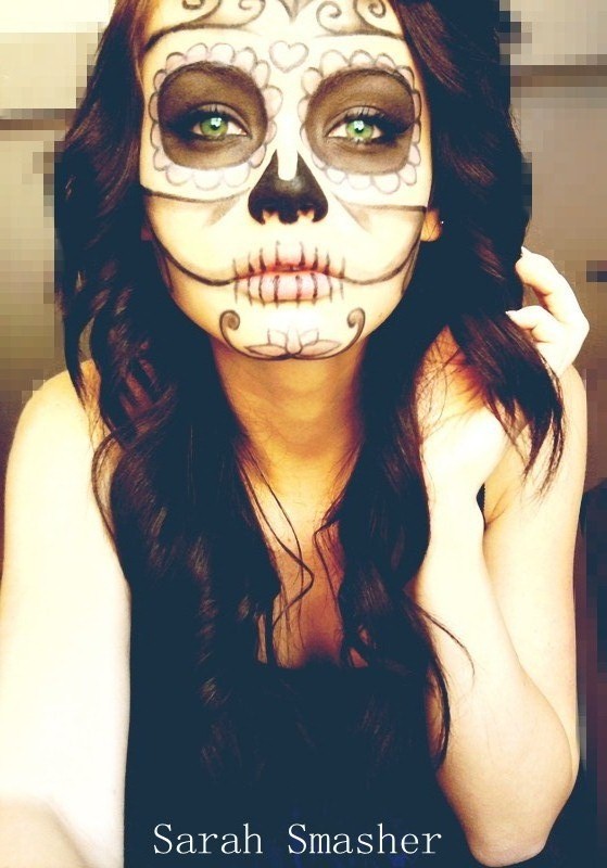 Candy Skull Makeup