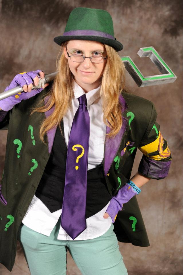 Fem!Arkham!Riddler by THE-SAC on DeviantArt