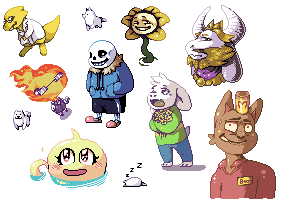 Pixilart - My top 5 favorite Undertale characters by kiwicatmustkill