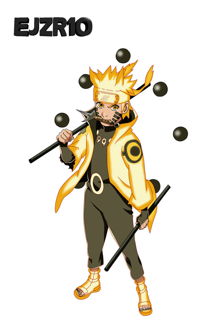 Naruto Modo Rikudou Sennin by EmmaJZR10 on DeviantArt