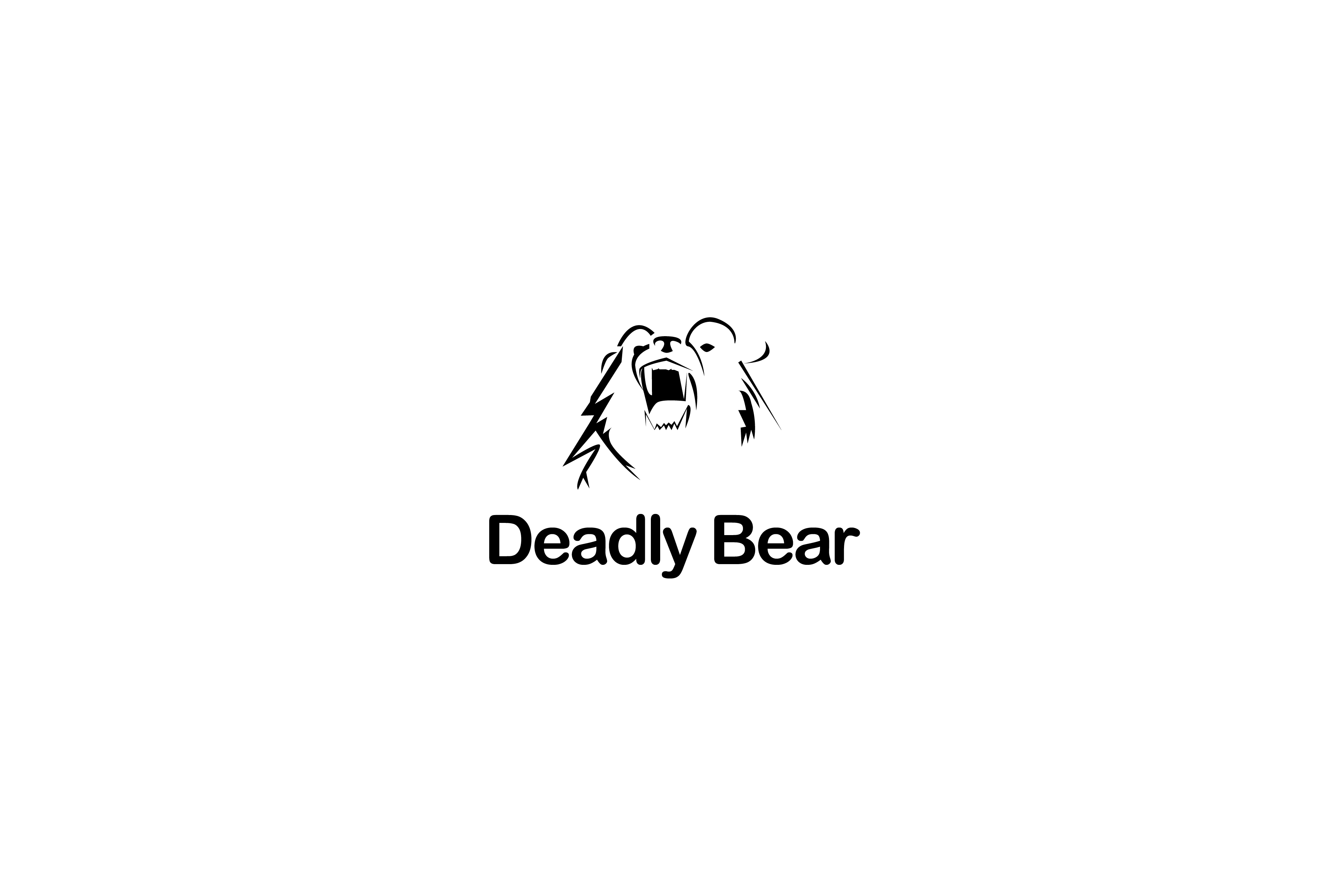 Deadly Bear - New logo with Illustrator!