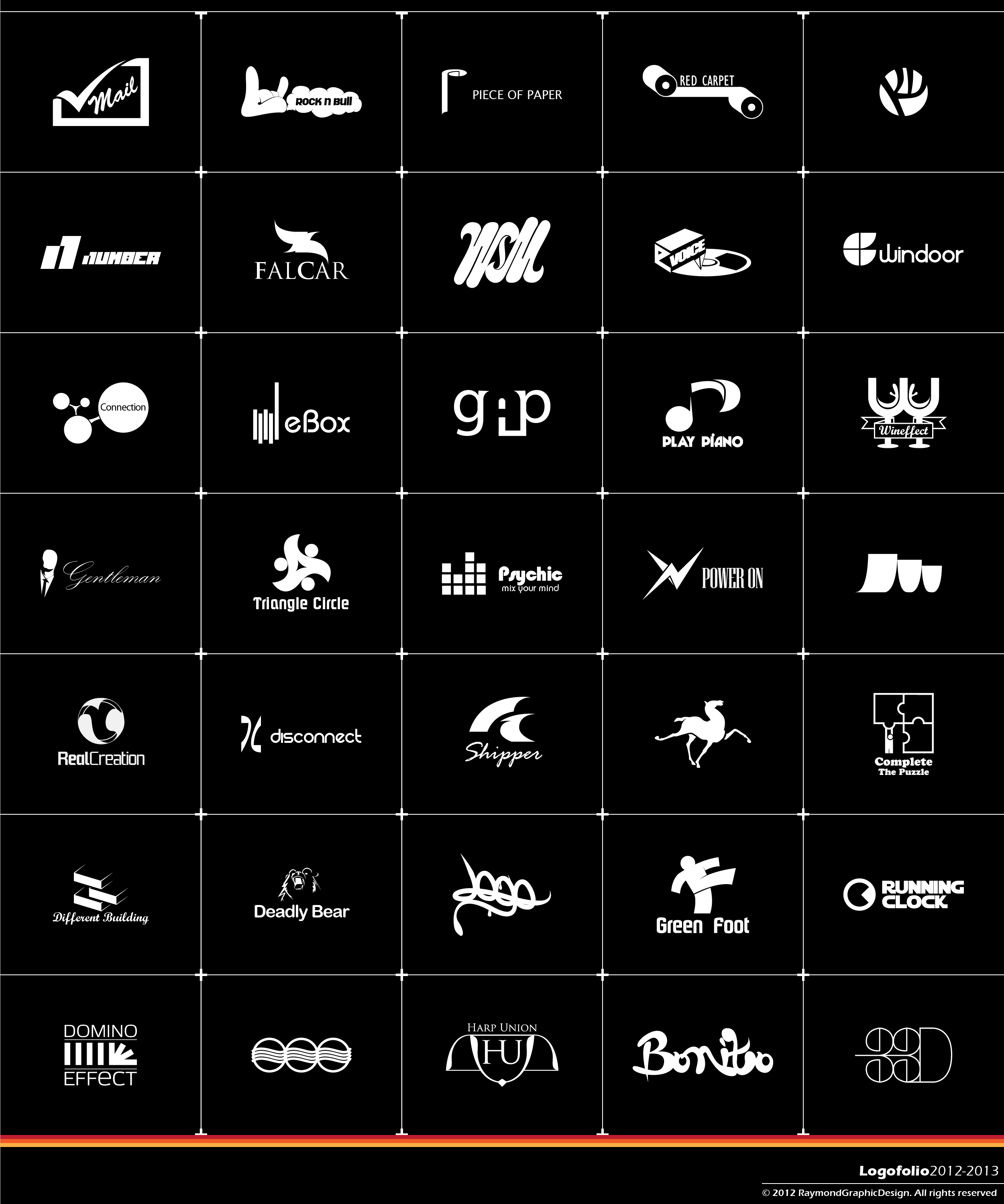 Logofolio 2012-2013 by RaymondGD