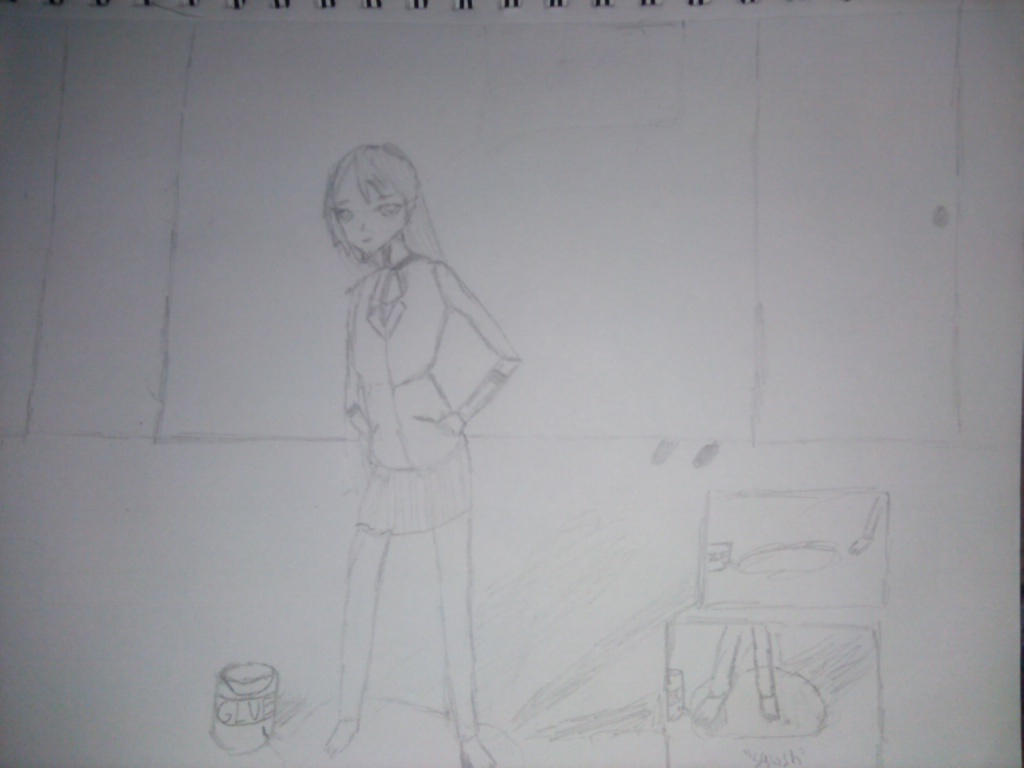 Hot Anime School Girl In Glue By Hannabarberascooby On Deviantart
