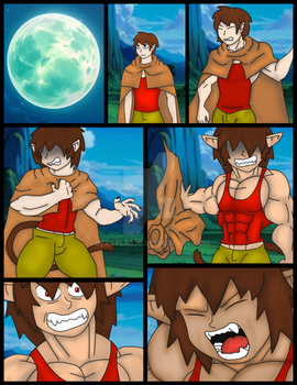 Ozaru Transformation Comic - COMMISSION - VIDEO