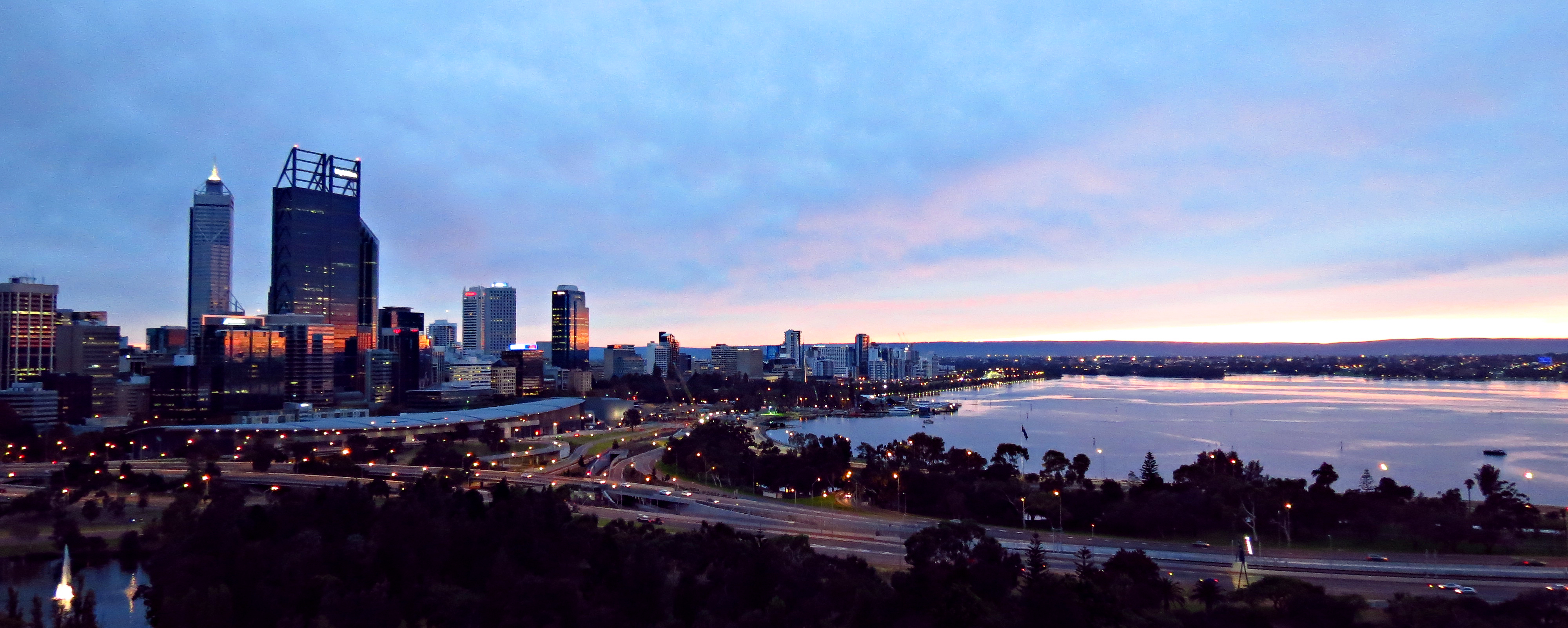 Perth City at Dawn