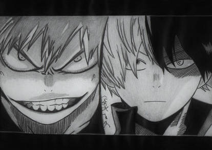 Bakugou vs Todoroki