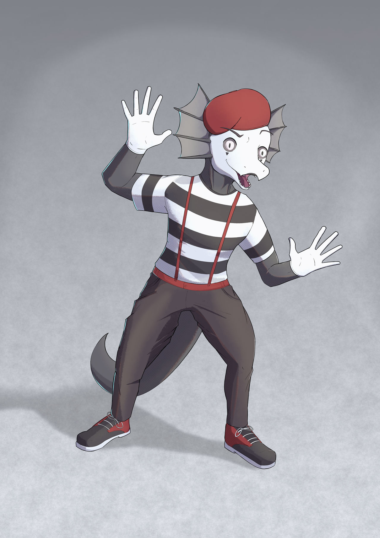 Mime Lizard by SpookyStuffs on DeviantArt