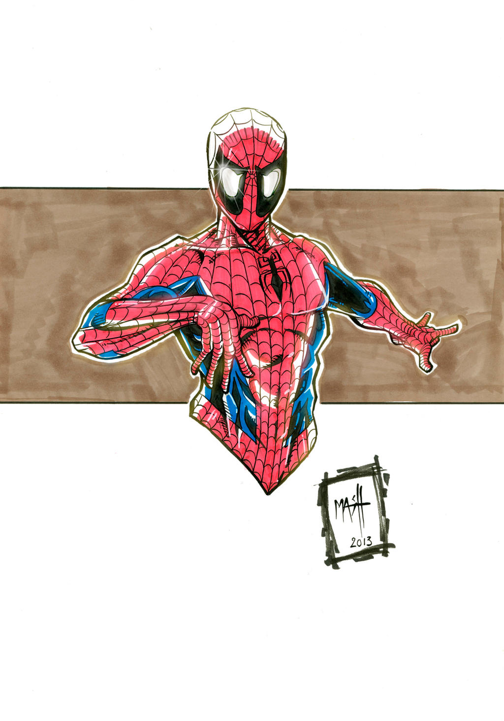 Spiderman Markers