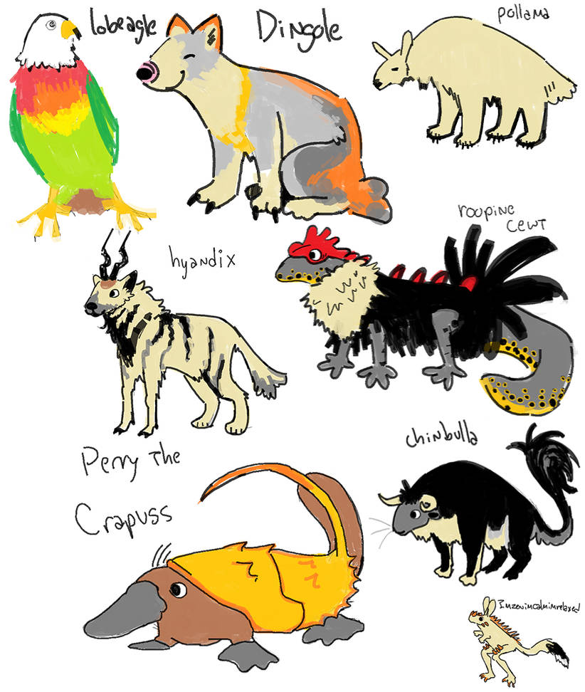 Animal Fusions by DoomedClockwork on DeviantArt