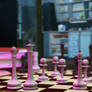 Chess set at Baker Street - Digital Sherlock