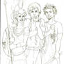 Percy, Grover and Annabeth