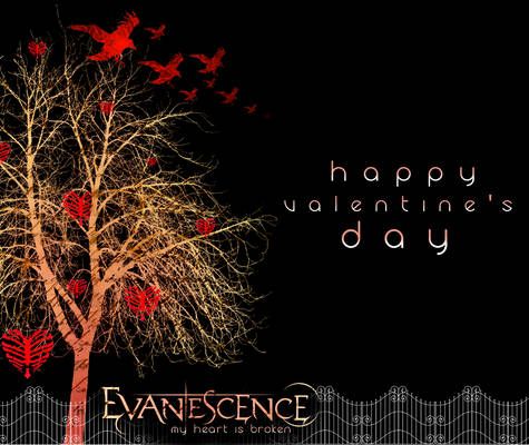 Evanescence Valentine's Day Card