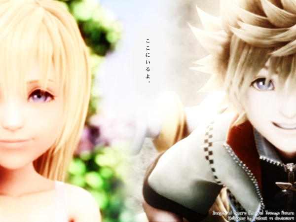 Namine Roxas Roxas and Namine Wallpaper by Botan08 on DeviantArt