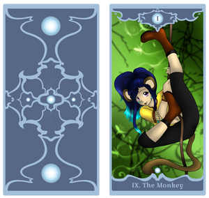 AE Tarot: The Monkey