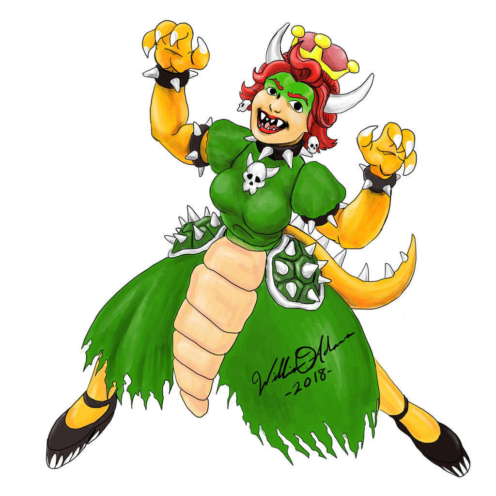 Super Crown Bowser by Dr-Destruction