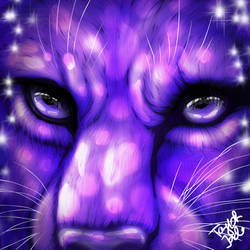 Purple Beauty Lion