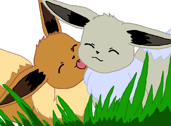 Pokemon X: Shiny Eevee after 1,200+ Eggs!!!! by DeactivatedUSERTHE on  DeviantArt