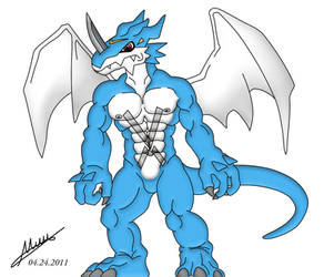 Exveemon - Colored version 1