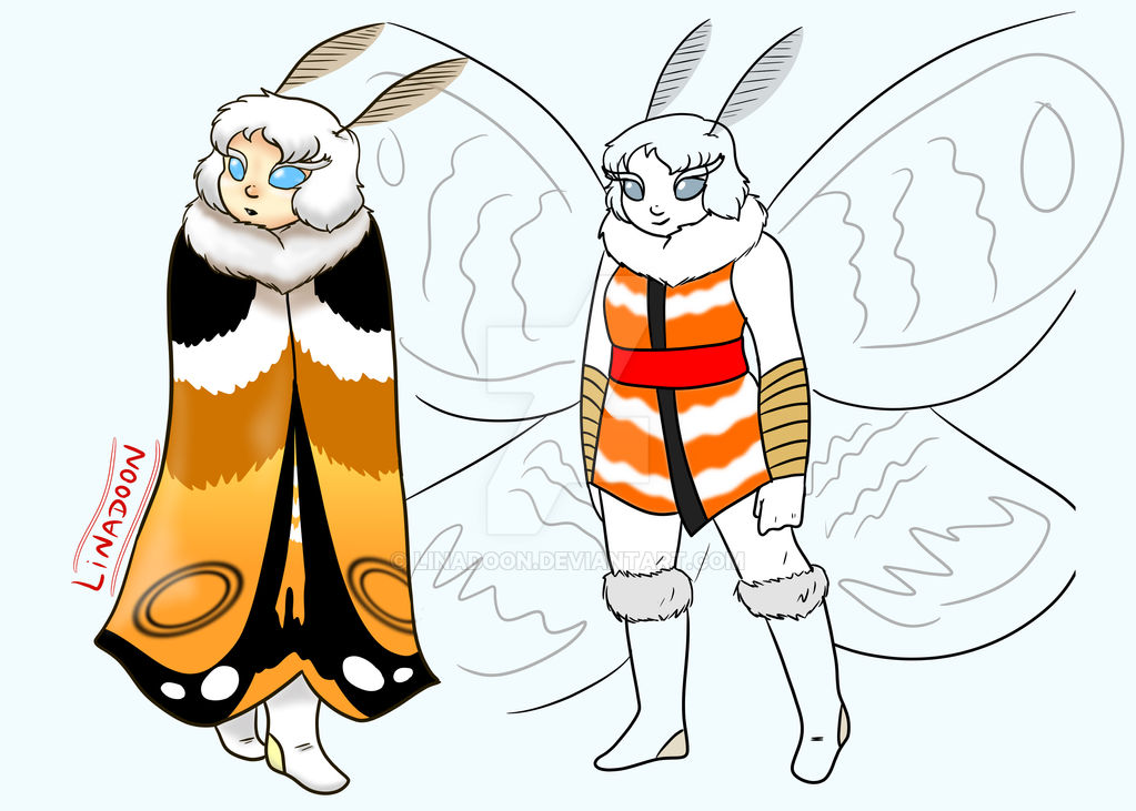 GODZILLA - Mothra by Linadoon on DeviantArt