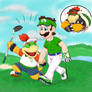 SMB - Golf time with (mama) Luigi!