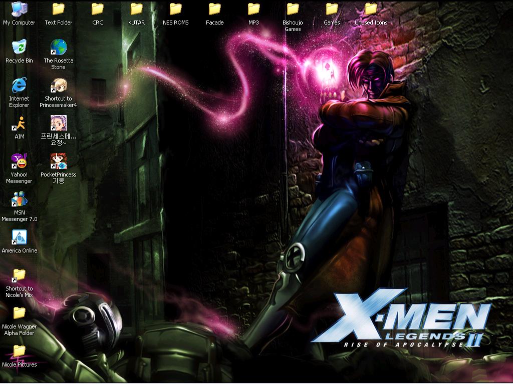 X Men Legends 2 Gambit By Nicolewagner On Deviantart