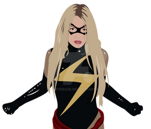 Vector Print - Ms Marvel