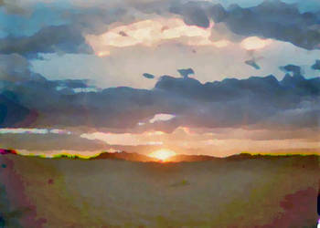 White Sands Sunset