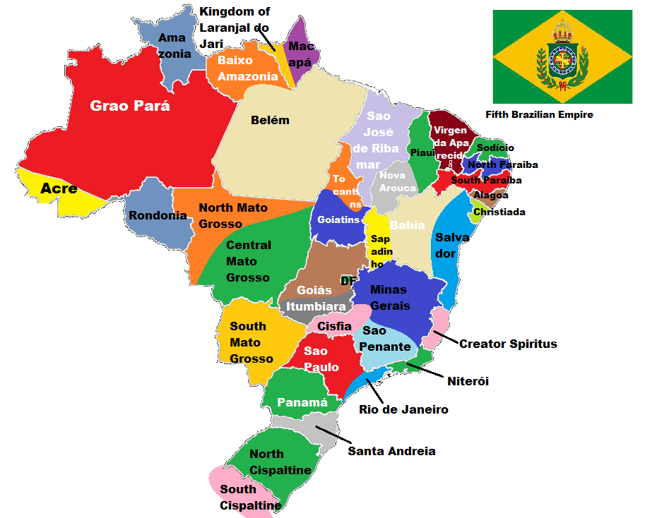 Fifth Brazilian Empire(Alternate History)