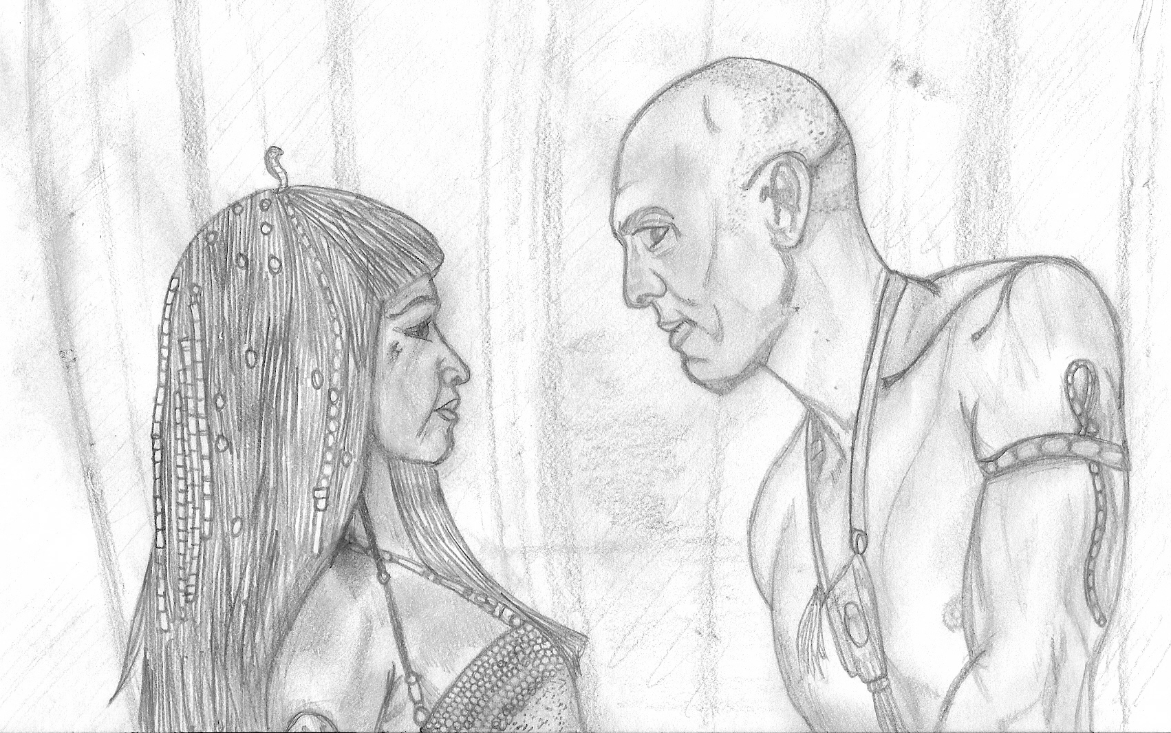 Imhotep and AnckSuNamun