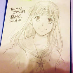 [OC] Sketchbook 20130818 at Comitia105 1/2 by lita426t