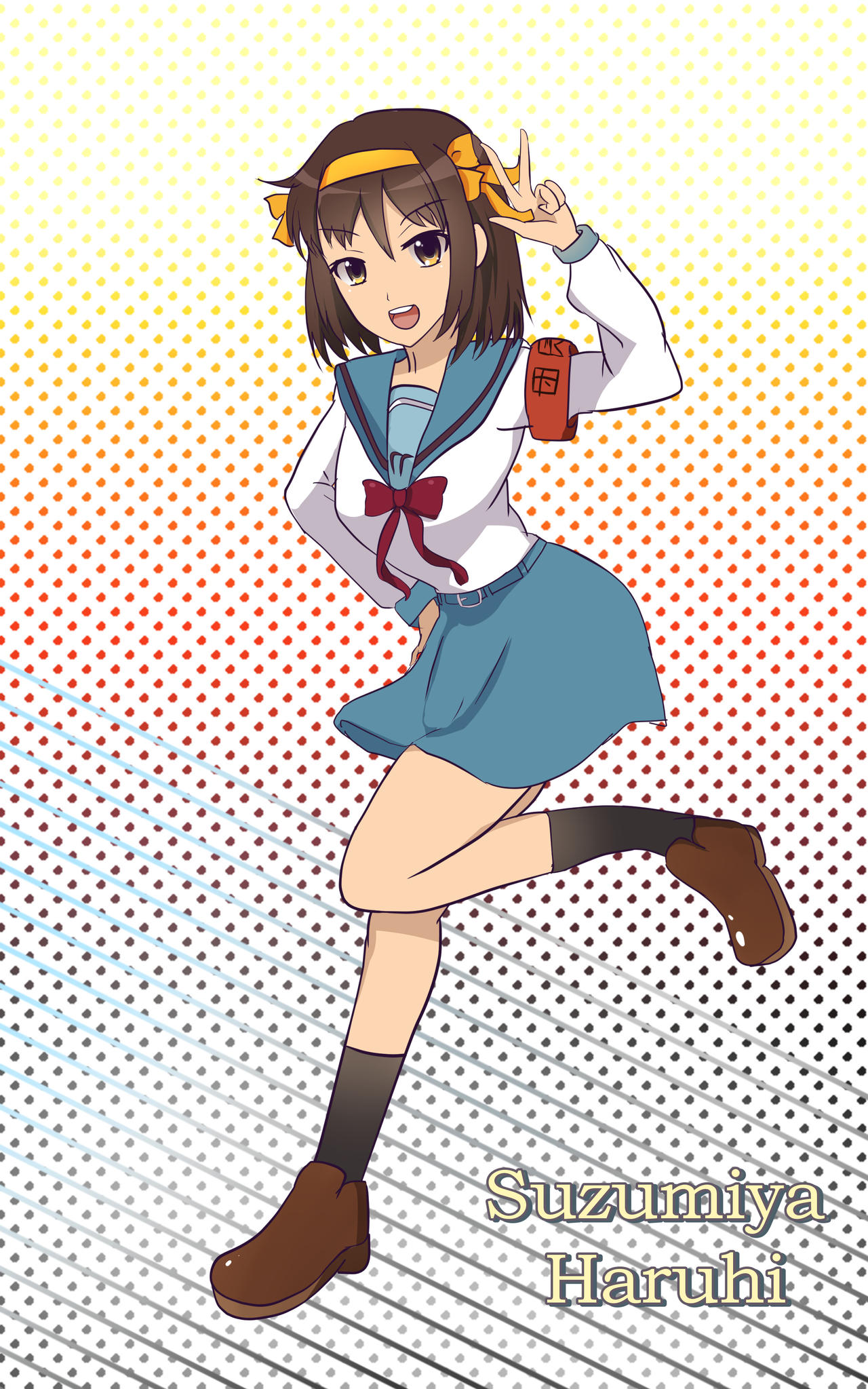 Haruhi by yohanice on DeviantArt
