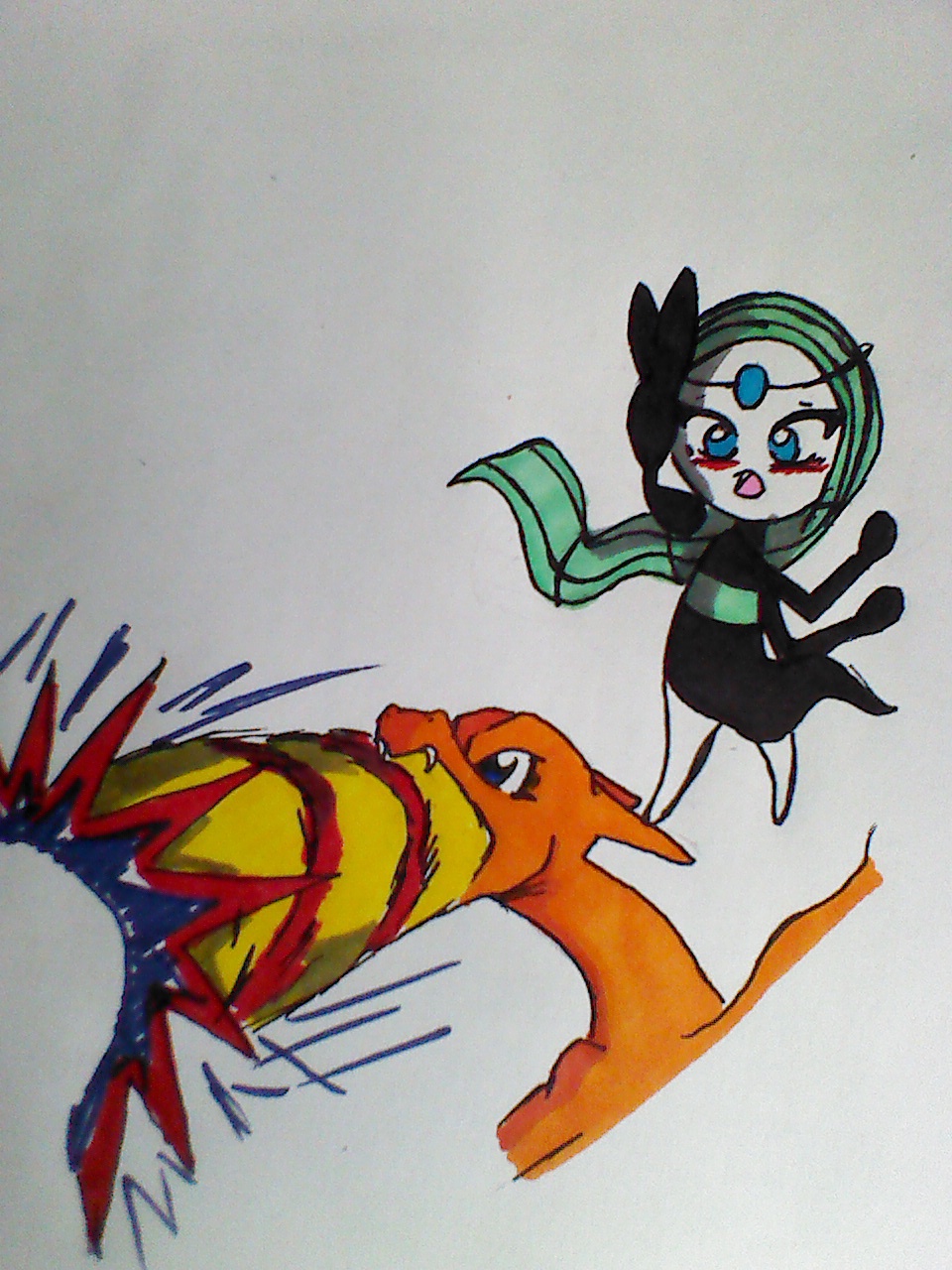 meloetta, meloetta, meloetta, and meloetta (pokemon) drawn by the_boogie