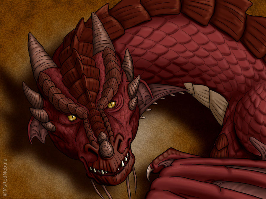 Red Dragon Portrait