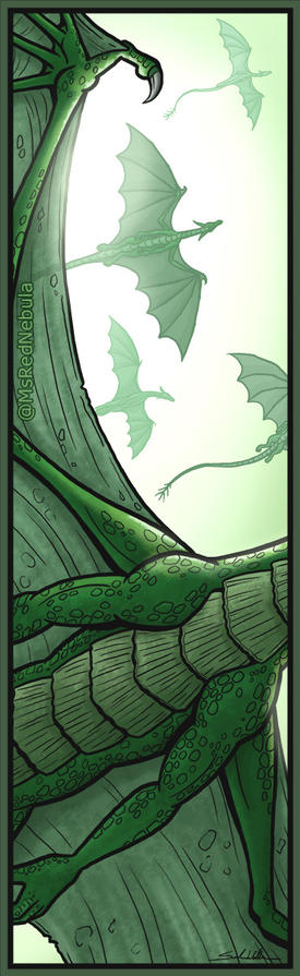 Dragon Flight Bookmark