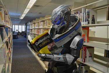 ME3 - Garrus Cosplay - Brushing up on skills