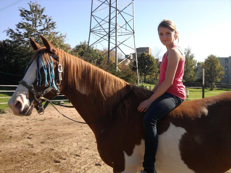 Me on horse