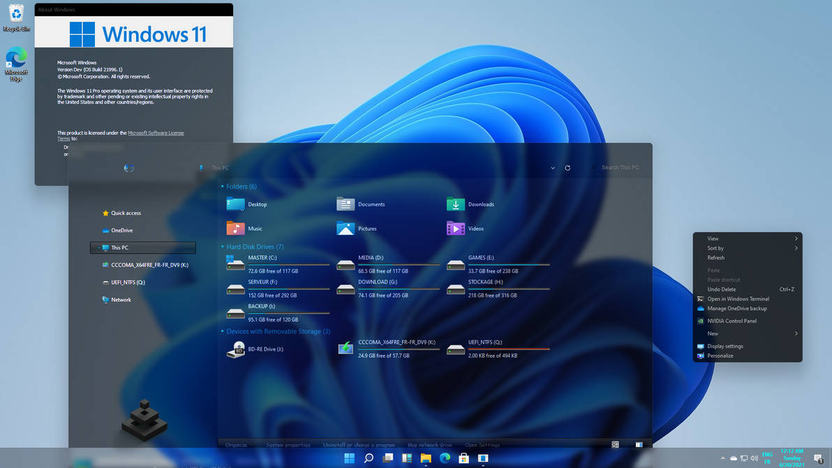 Windows 11 Modern Dark Theme For Windows 10 By Protheme On Deviantart